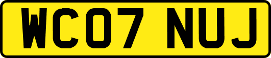 WC07NUJ