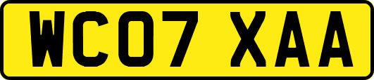 WC07XAA