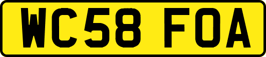 WC58FOA