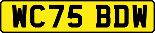 WC75BDW