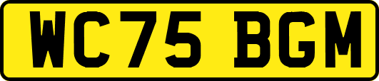 WC75BGM