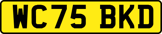 WC75BKD