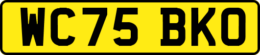 WC75BKO