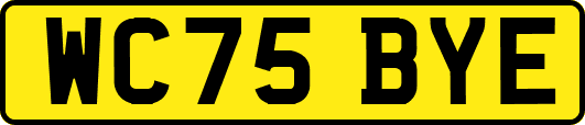 WC75BYE