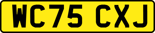 WC75CXJ