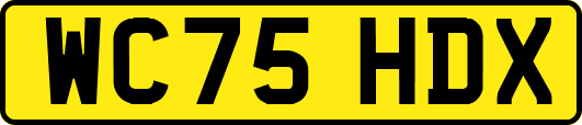 WC75HDX