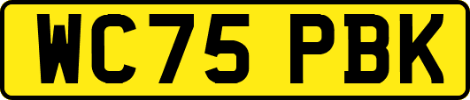 WC75PBK