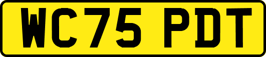 WC75PDT