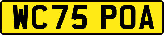 WC75POA