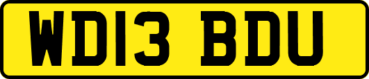 WD13BDU