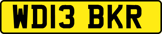 WD13BKR
