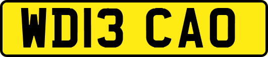 WD13CAO
