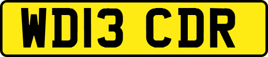 WD13CDR