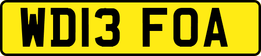 WD13FOA