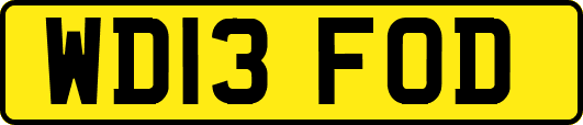 WD13FOD