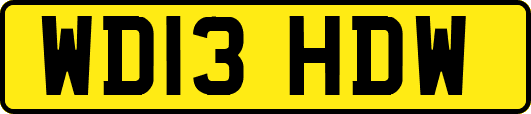 WD13HDW