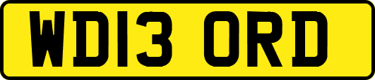 WD13ORD