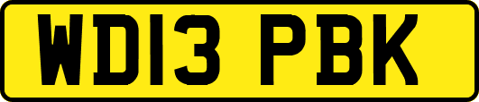 WD13PBK