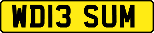 WD13SUM