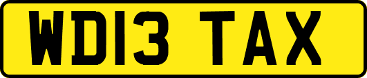 WD13TAX