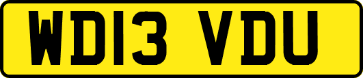 WD13VDU
