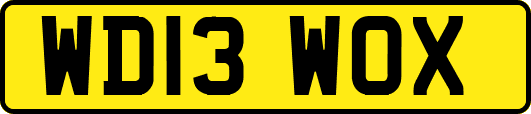 WD13WOX