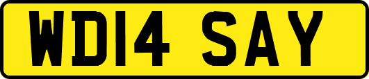 WD14SAY