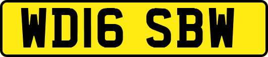 WD16SBW