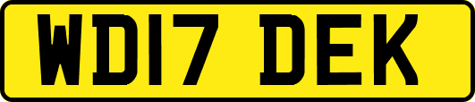 WD17DEK
