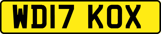 WD17KOX