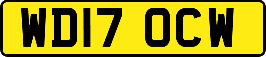 WD17OCW