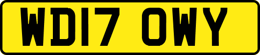 WD17OWY