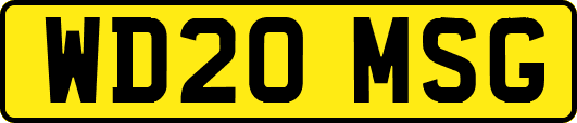 WD20MSG