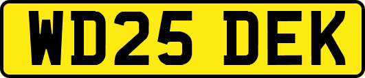 WD25DEK