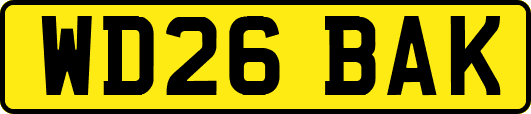 WD26BAK