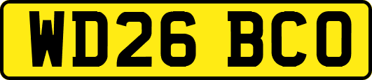 WD26BCO