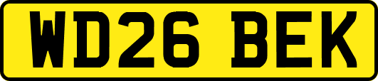 WD26BEK