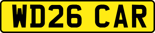 WD26CAR