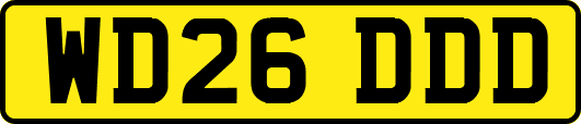WD26DDD