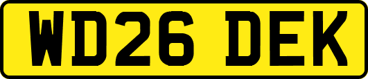 WD26DEK