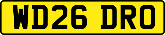 WD26DRO
