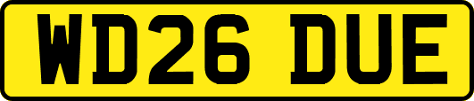 WD26DUE