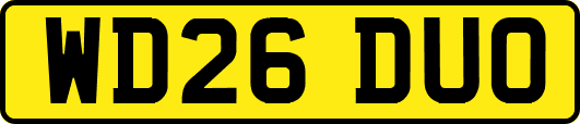 WD26DUO