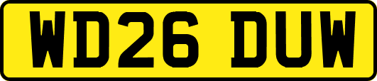 WD26DUW