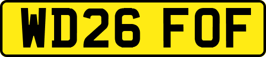 WD26FOF