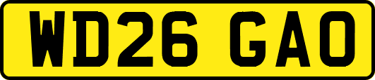 WD26GAO