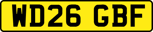 WD26GBF