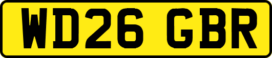 WD26GBR