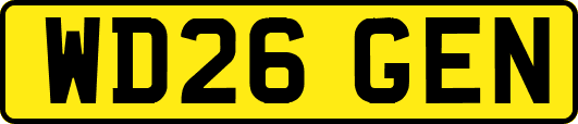 WD26GEN
