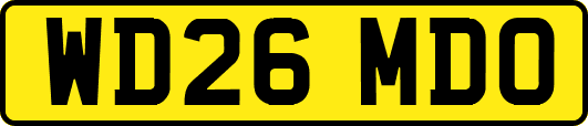 WD26MDO